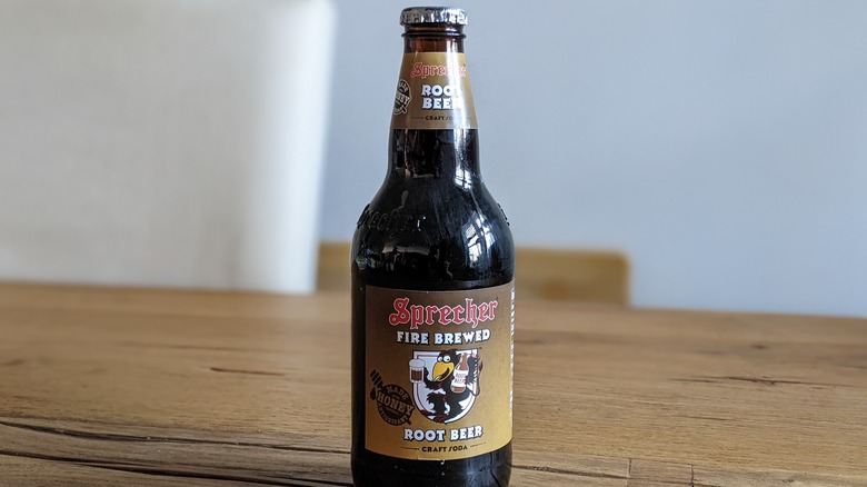 Sprecher Root Beer bottle
