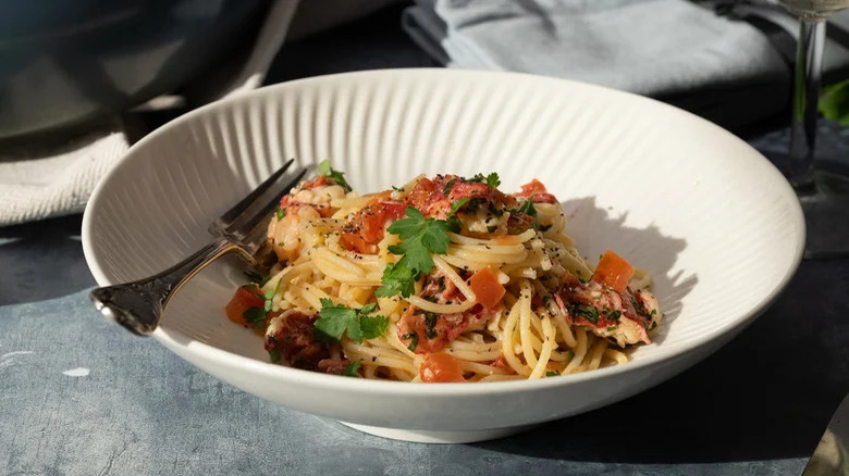 lobster spaghetti pasta