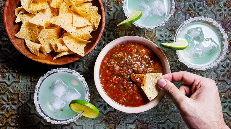 homemade tomato salsa