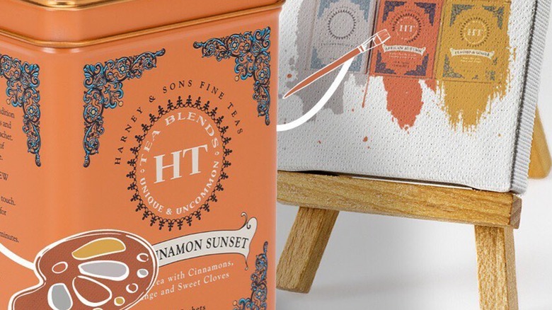 Harney & Sons tea can