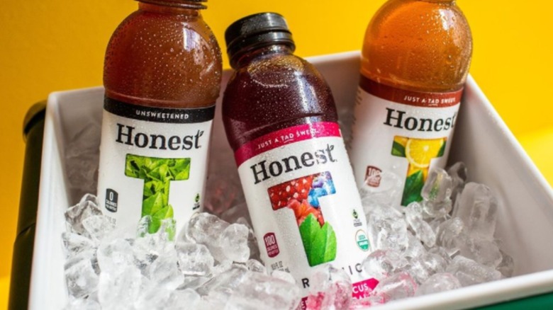 Bottles of Honest tea