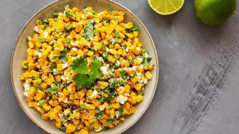 Mexican street corn salad