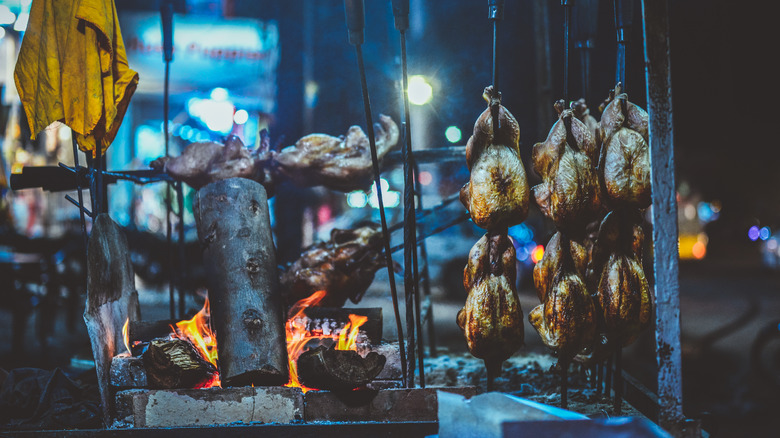 Sajji street food in balochistan