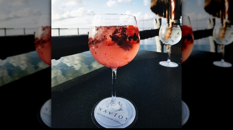 Berry drink from Navios