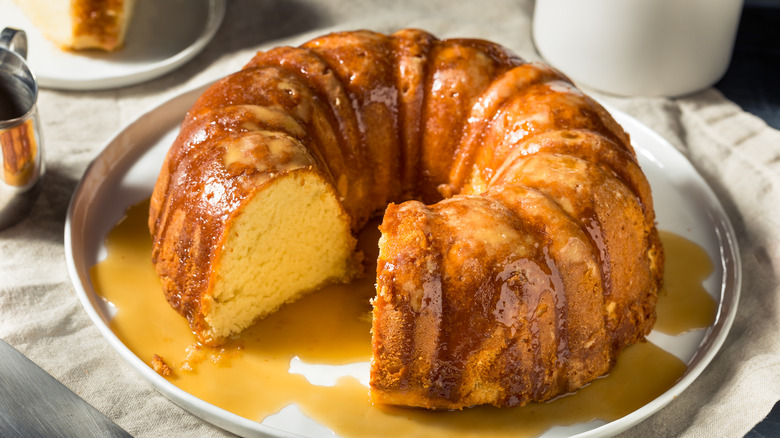 buttered rum bundt cake