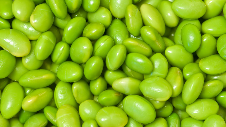 bunch of edamame