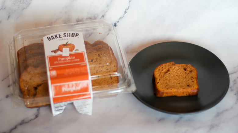 Pumpkin bread slices