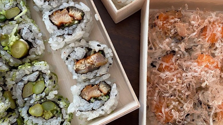 Delivery sushi from Shuko