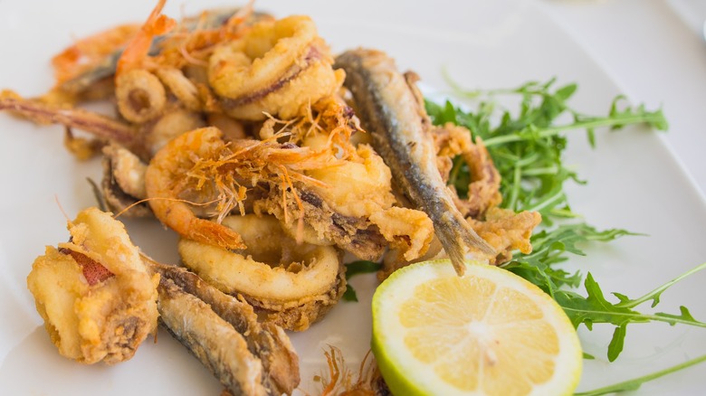 fritto misto fried seafood