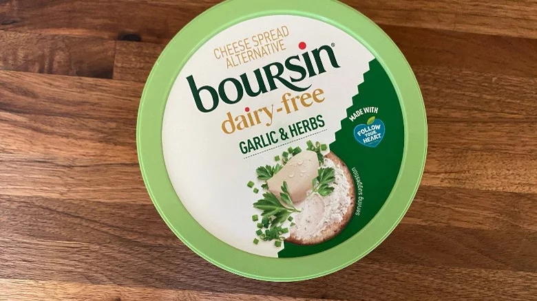 Dairy-free Boursin cheese alternative