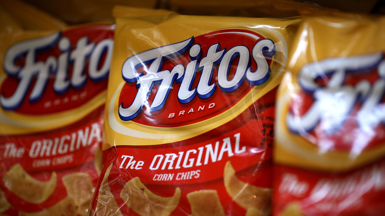 Fritos corn chip bags 