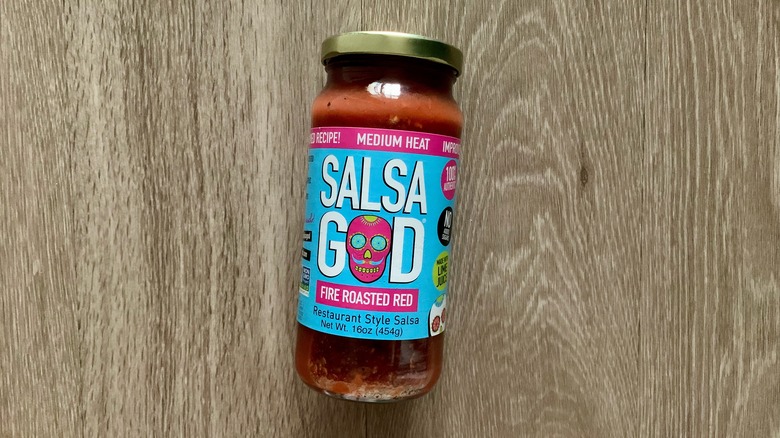 Salsa God Roasted Salsa Jar