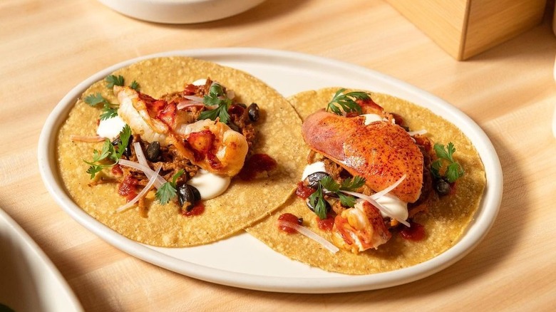 Lobster tacos