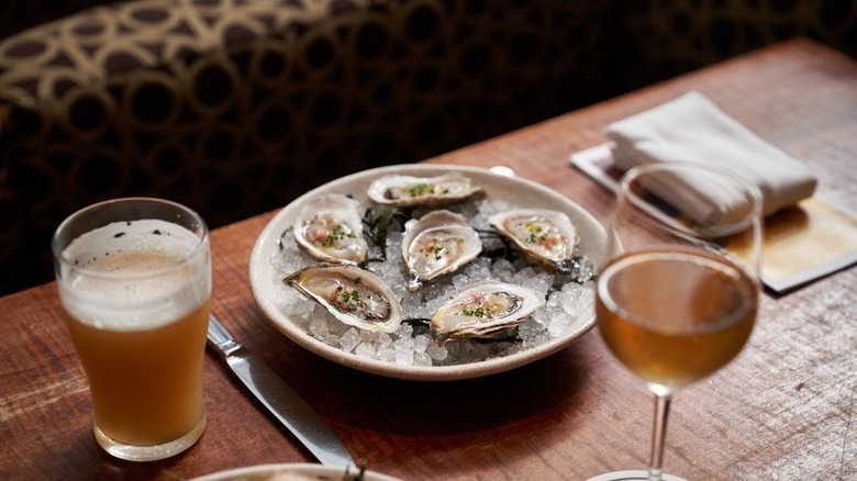 Oysters at Gramercy Tavern