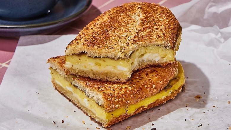 Jerusalem bagel sandwich