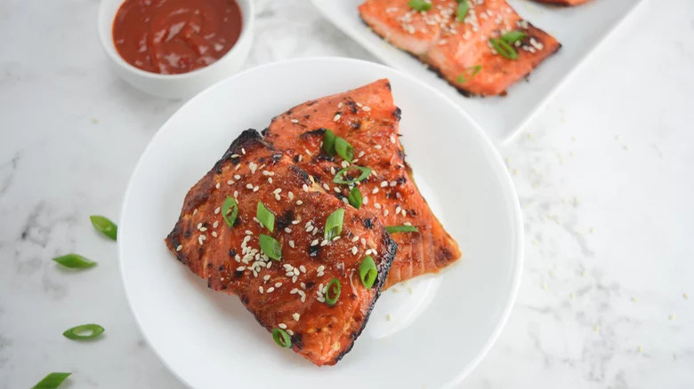 Korean-Style Air Fryer Salmon