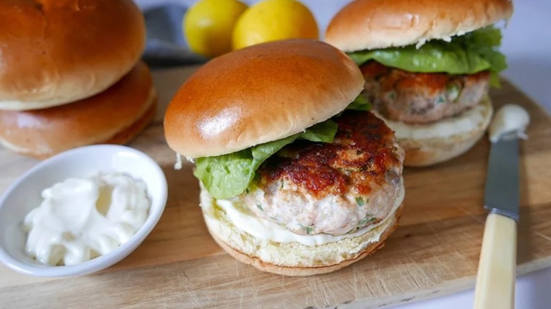 Salmon Burgers