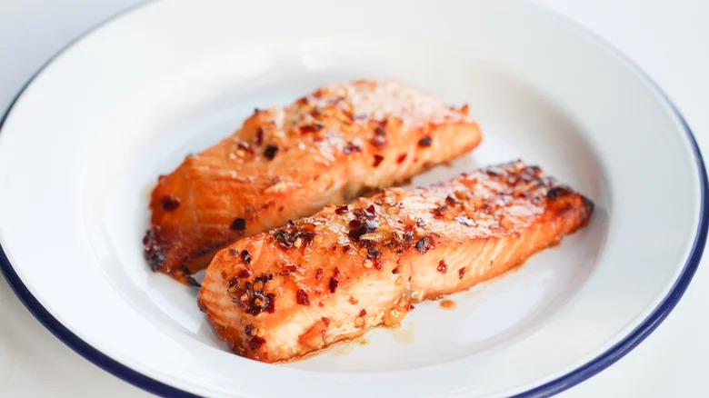 Spicy Honey-Glazed Salmon