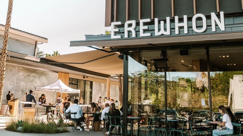 Erewhon grocery storefront in SoCal