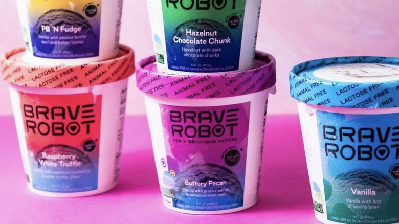 Brave Robot ice cream pints