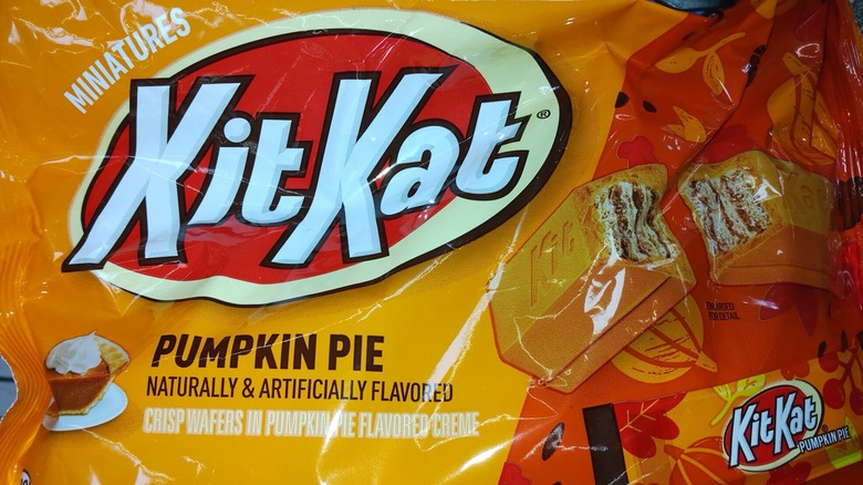 Kit Kat Pumpkin Pie Miniatures