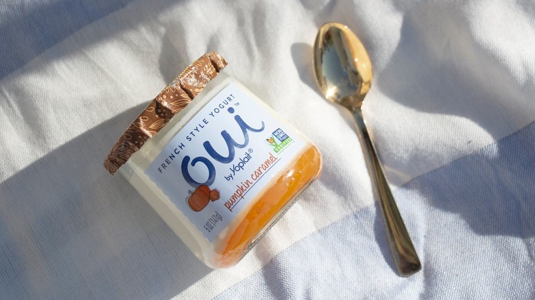 Oui Pumpkin Caramel French Style Yogurt