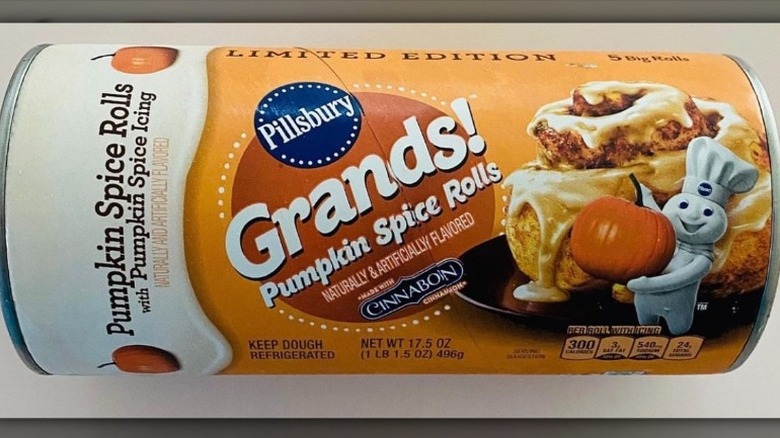 Pillsbury Grands! Pumpkin Spice Rolls with Pumpkin Spice Icing