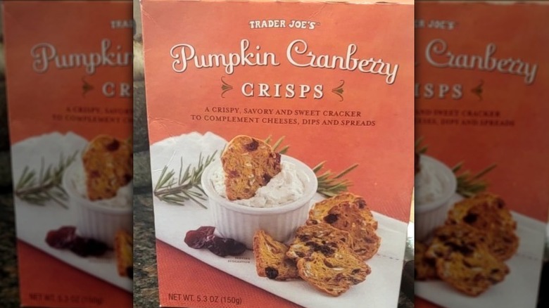 Trader Joe's Pumpkin Cranberry Crisps