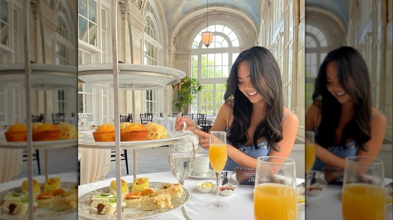 Afternoon tea at The Hermitage Hotel