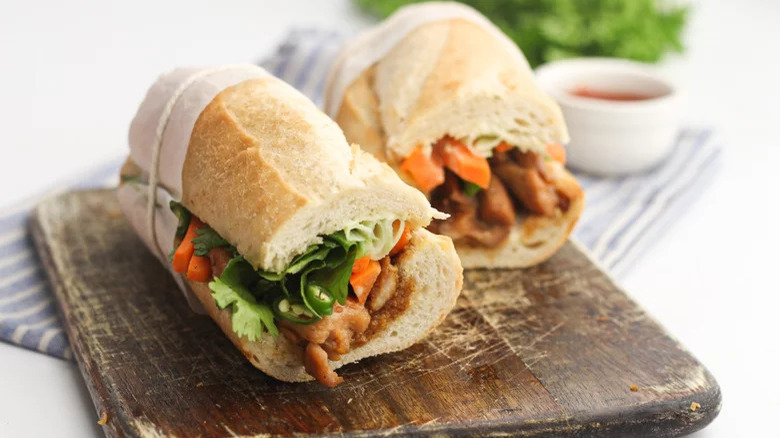 Simple Banh Mi Sandwich