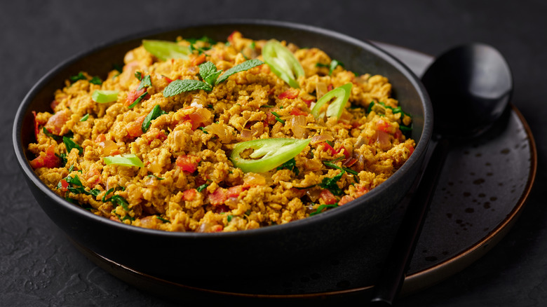 Indian egg bhurji