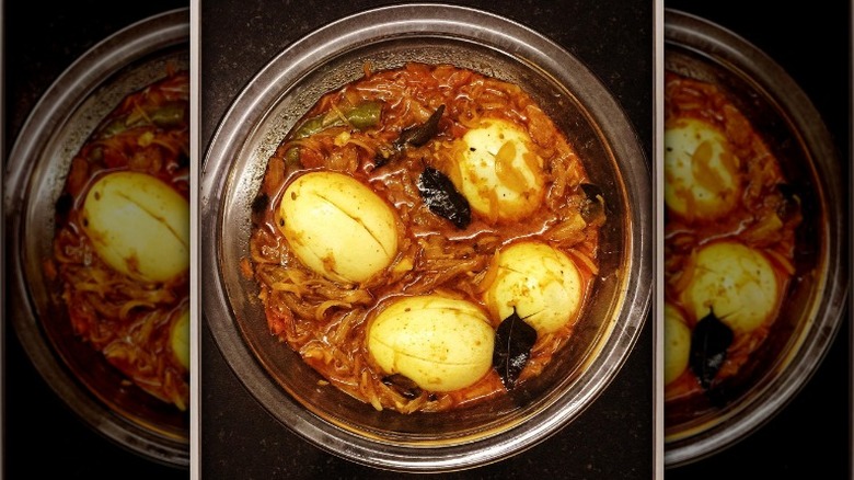 Kerala egg roast curry