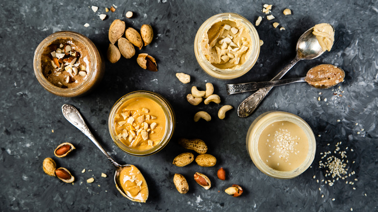 Variety of nut butters