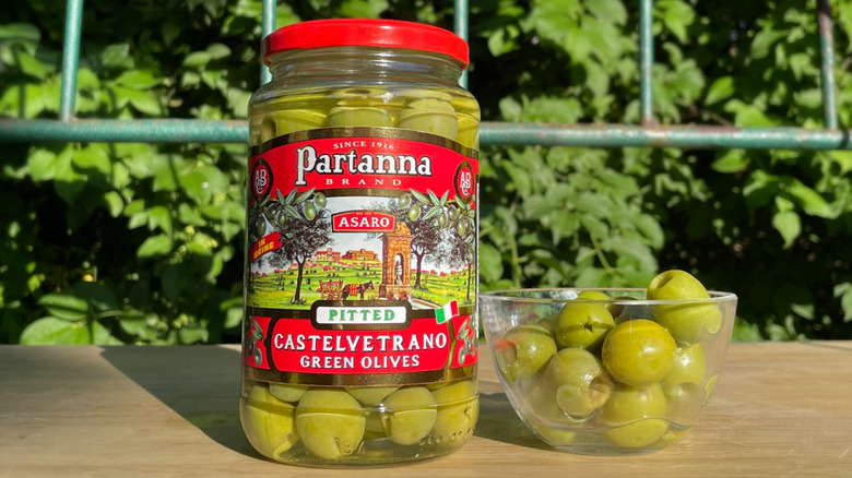 Partanna Pitted Castelvetrano Green Olives