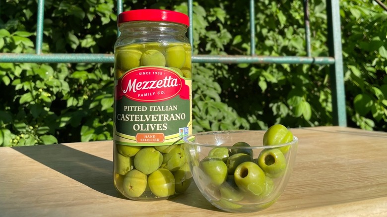 Mezzetta Pitted Italian Castelvetrano Olives