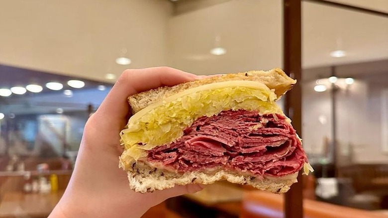 Reuben at Canter's Deli