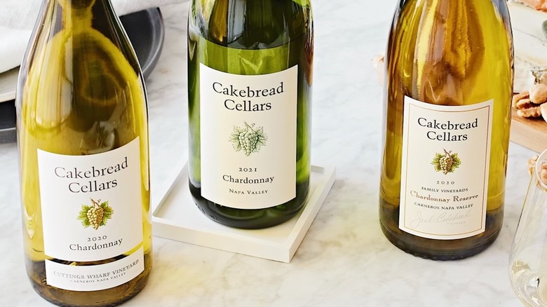 Cakebread chardonnay wines