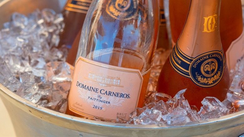 Domaine Carneros rose sparkling wine