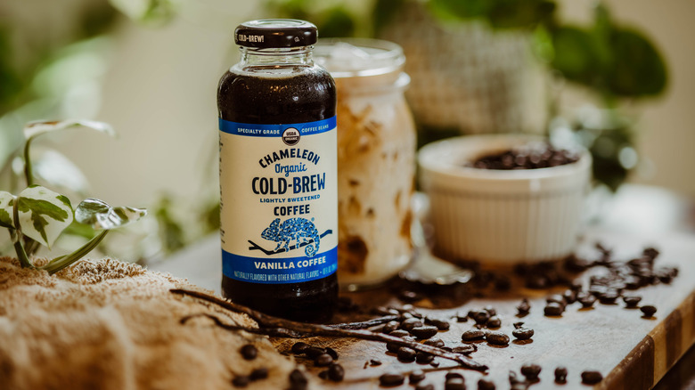 Chameleon cold brew vanilla coffee beans