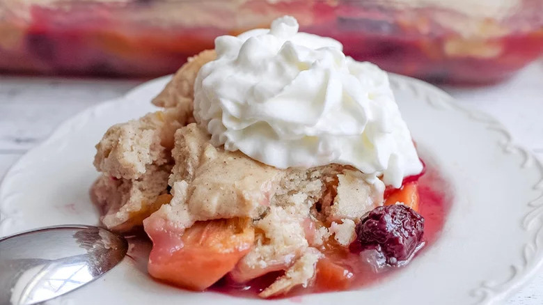 Blackberry Peach Cobbler