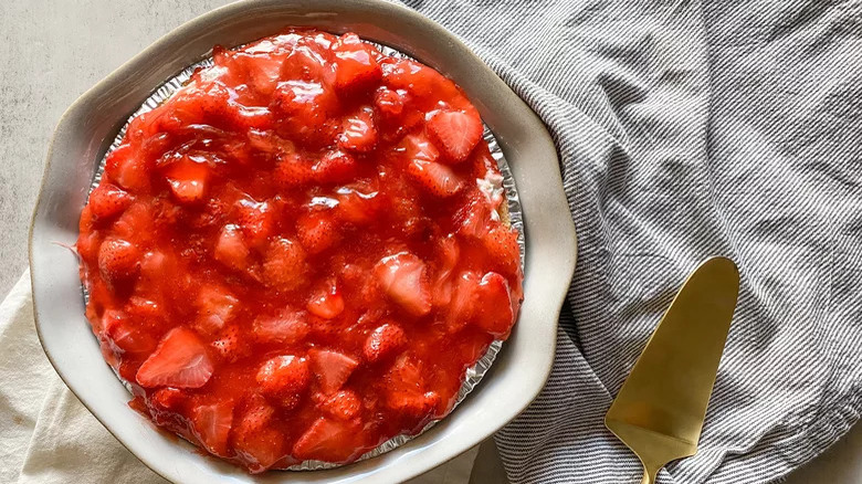 French Strawberry Pie