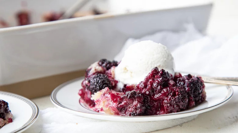 Southern Blackberry Cobbler