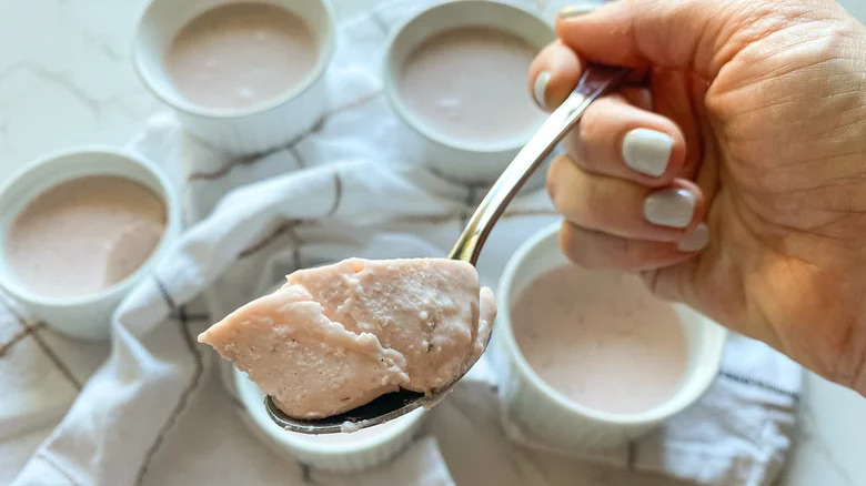 Strawberry Panna Cotta