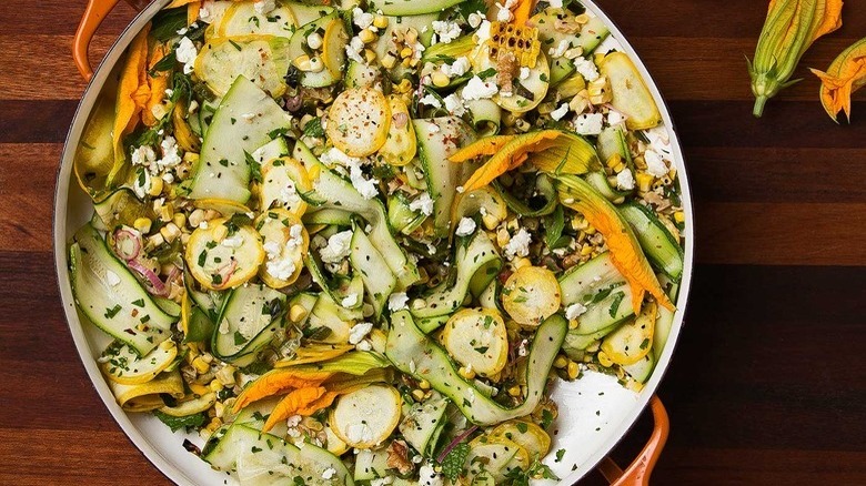 zucchini and corn salad