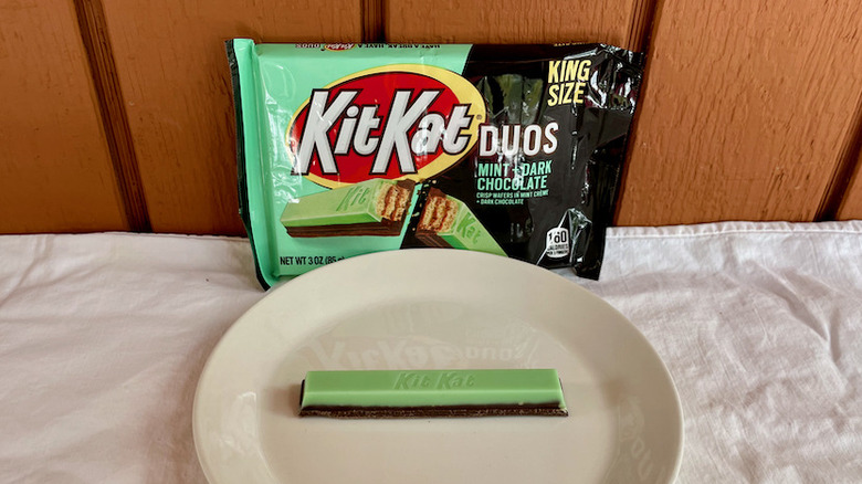 Mint and Dark Chocolate Kit Kat