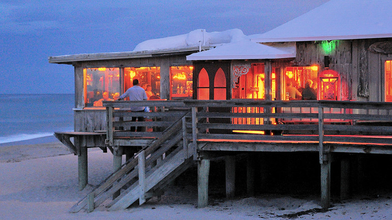 exterior of ocean grill