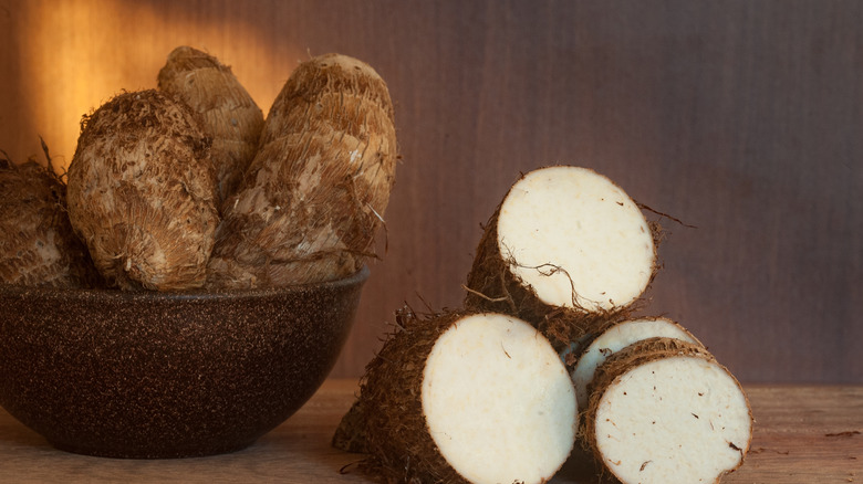 yams in a bowl