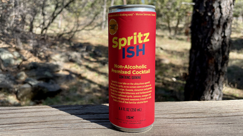 Red can of SpritzIsh