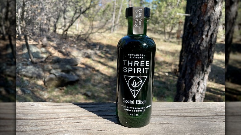 Bottle of Three Spirit Social Elixir