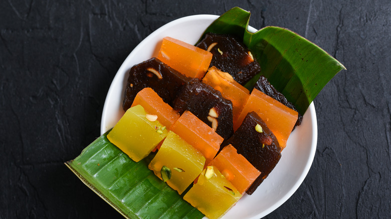 three colors of kozhikode halwa